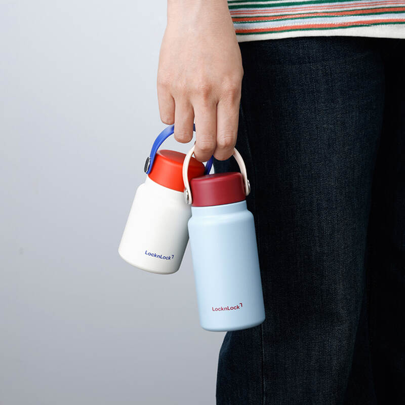 B&igrave;nh giữ nhiệt bỏ t&uacute;i LocknLock Mini pocket tumbler c&oacute; quai x&aacute;ch LHC4439GRN - LHC4438BLU - LHC4437IVY image number null